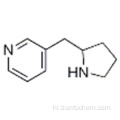 3-पायरोलिडिन-2-YLMETHYL-PYRIDINE CAS 106366-3-3